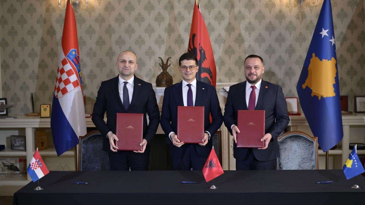 Arnavutluk, Kosova ve Hırvatistan, savunma alanında işbirliği yapacak
