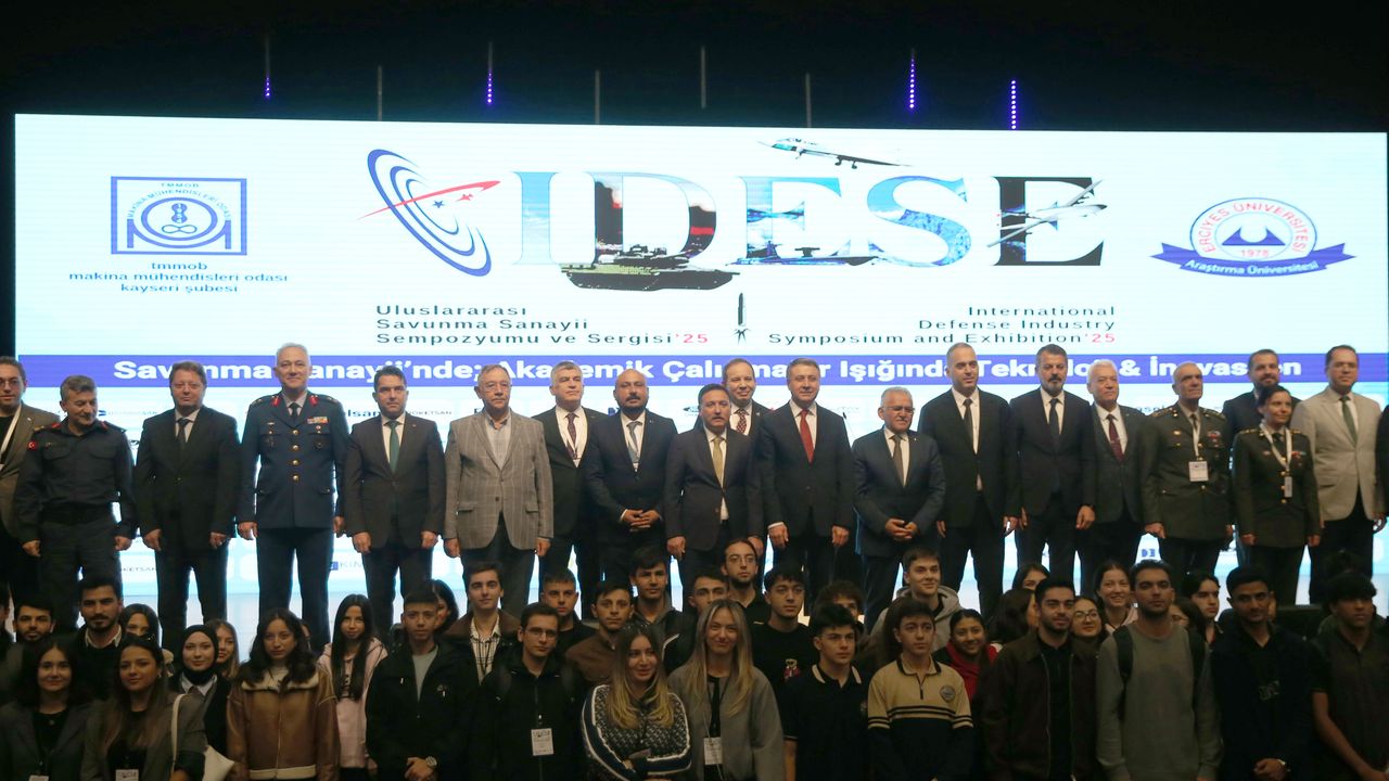 Kayseri'de "Uluslararası Savunma Sanayi Sempozyumu ve Sergisi" başladı
