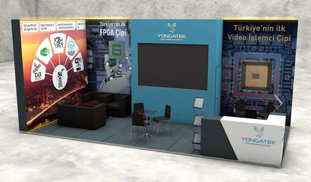 YONGATEK firması, Türkiye'de ilk defa geliştirilen çipleri SAHA EXPO fuarında sergileyecek