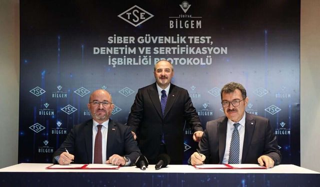 TÜBİTAK BİLGEM ile TSE arasında siber güvenlik alanına yönelik iş birliği protokolü imzalandı