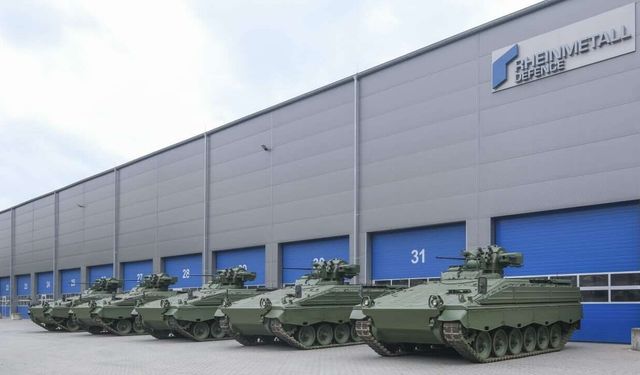 Alman silah üreticisi Rheinmetall satışlarının 2026’ya kadar ikiye katlanmasını bekliyor