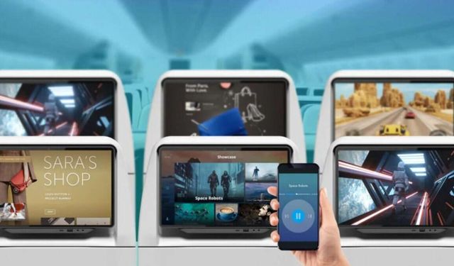 Emirates'in 777X uçağı için Thales'in "Avant Up'ı" seçildi