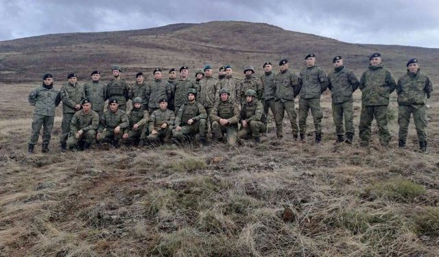 Türk askerinden Kosova'ya askeri eğitim desteği