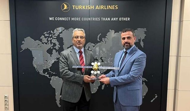 Türksat'tan Türk Hava Yollarına önemli ziyaret