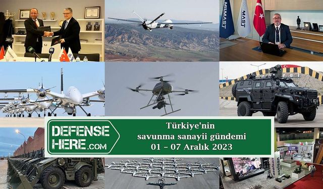 Türkiye'nin savunma sanayii gündemi 01 – 07 Ocak 2024