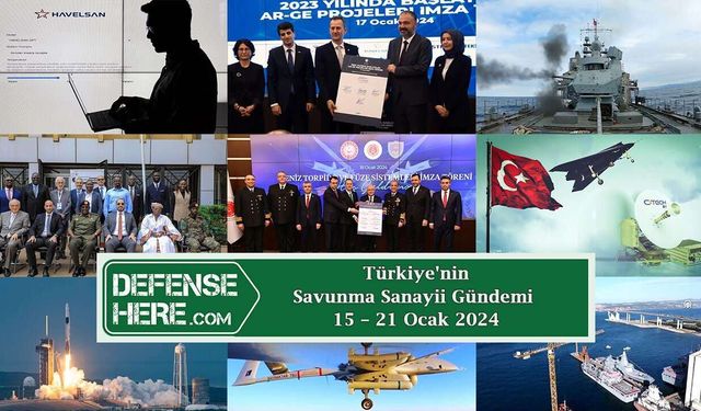 Türkiye'nin savunma sanayii gündemi 15 – 21 Ocak 2024