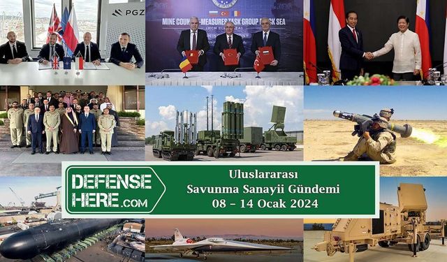 Uluslararası savunma sanayii gündemi 08 – 14 Ocak 2024