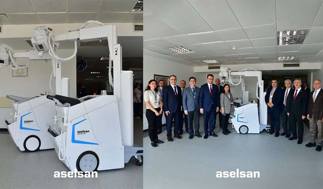 ASELSAN'ın yerli röntgen cihazı envantere girdi