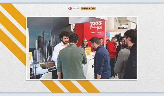 REPKON, ODTÜ Kariyer Fuarı'nda gençlerle buluştu
