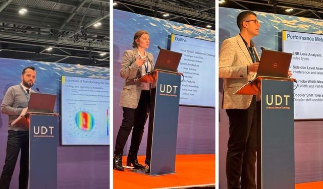 Meteksan Savunma, sualtı akustik alanındaki çalışmalarını Londra'da anlattı