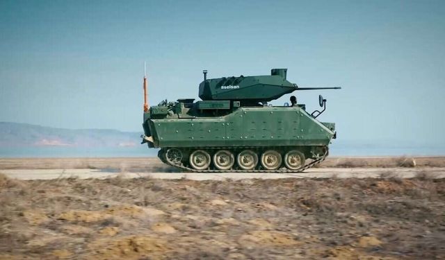 NEFER kuleli zırhlı muharebe aracı TSK'ya teslim edildi