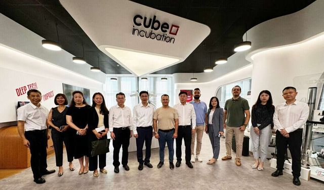 Teknopark İstanbul Kuluçka Merkezi yabancı ziyaretçilerini ağırladı