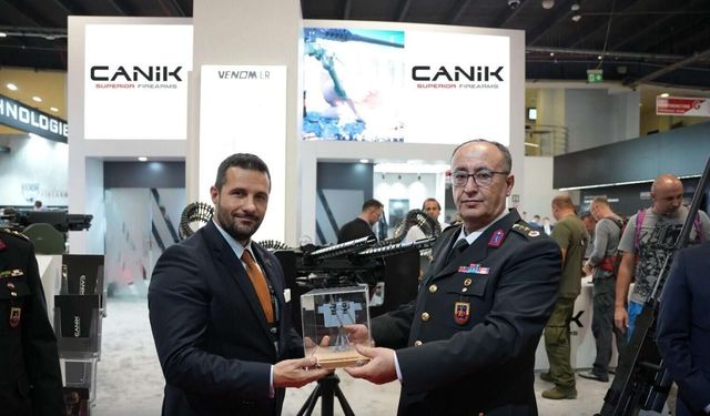 CANiK, MSPO’da Jandarma Genel Komutanlığı heyetini ağırladı