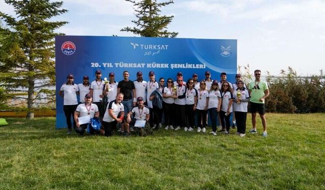 Türksat Ailesi Kürek Yarışması’nda buluştu