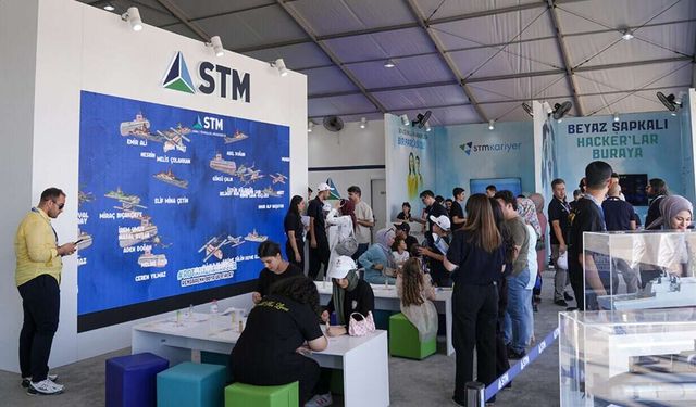 STM, gençlere ve çocuklara yönelik birçok aktiviteyle TEKNOFEST Adana'da