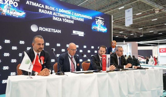 Meteksan Savunma ile ROKETSAN arasında “Radar Altimetre Tedariki” anlaşması imzalandı