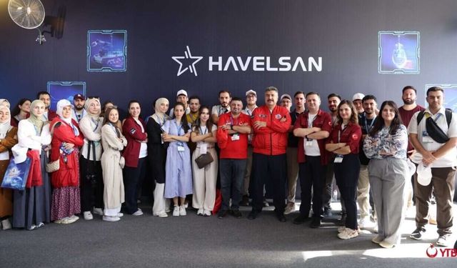 HAVELSAN, TEKNOFEST’te YTB desteğiyle Türkiye’de bulunan gençleri ağırladı
