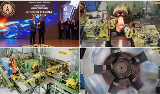 REPKON, “En Göze Çarpan İhracat Başarısı Yapan Savunma Sanayi Firması” ödülüne hak kazandı