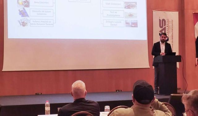 FNSS Teknoloji Yönetimi Direktörü Tekin, 10. Uluslararası Savunma Sanayii Konferansı’nda sunum verdi