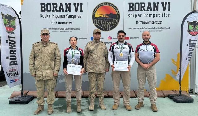 Boran VI Keskin Nişancı Yarışması’nda CANiK başarısı