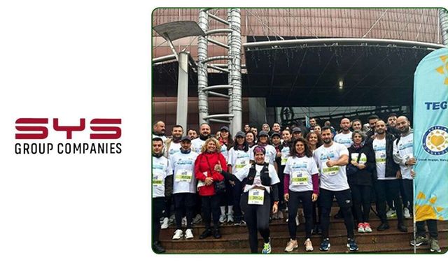 SYS Group Gönüllüleri, 46. İstanbul Maratonu’nda en yüksek bağışı toplayan ilk 10 şirket arasına girdi
