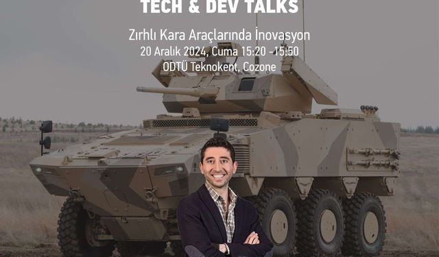 FNSS, Tech & Dev Talks’ta sunum gerçekleştirecek
