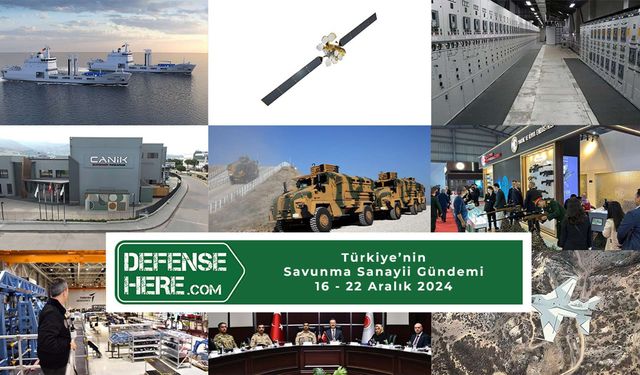 Türkiye’nin savunma sanayii gündemi 16-22 Aralık 2024