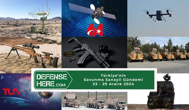 Türkiye’nin savunma sanayii gündemi 23-29 Aralık 2024