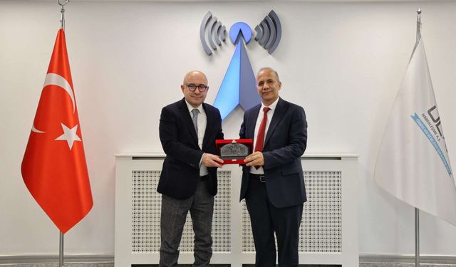 ULAK Haberleşme, KKTC BTHK Başkanı Bürüncük’ü ağırladı