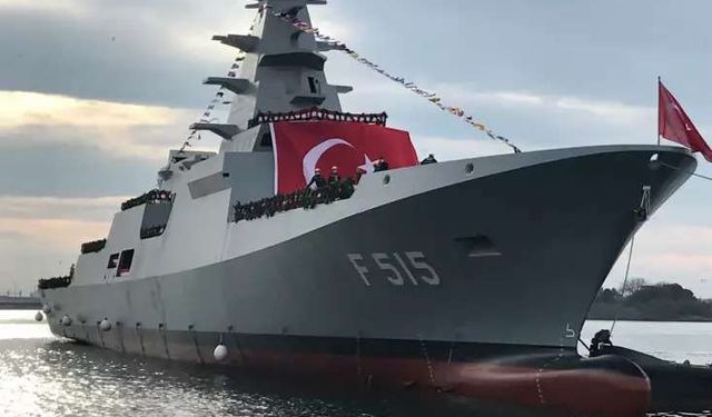 23 Ocak 2021: Türkiye'nin ilk milli fırkateyni TCG İstanbul, denize indirildi