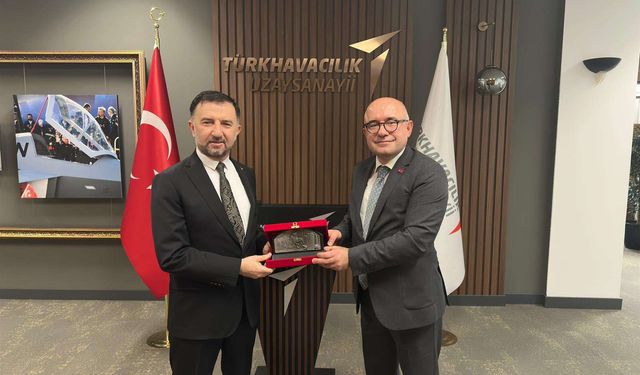 ULAK Haberleşme Genel Müdürü Kömürcü, TUSAŞ'ı ziyaret etti