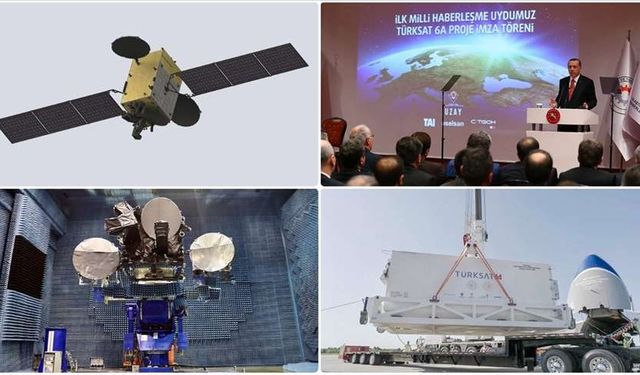 Türksat 6A’nın 42°  doğu yörüngesindeki testleri devam ediyor