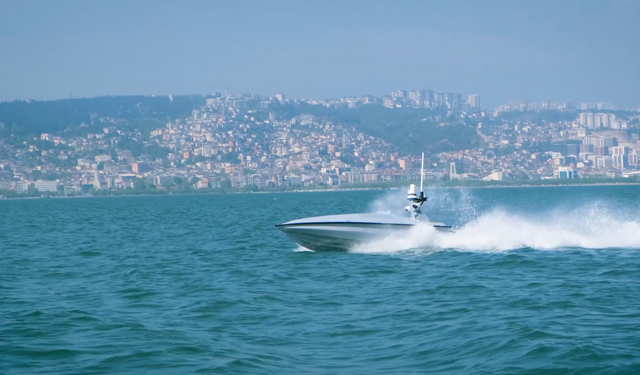 Otonom insansız deniz aracı ARİDA-M deniz testlerinde