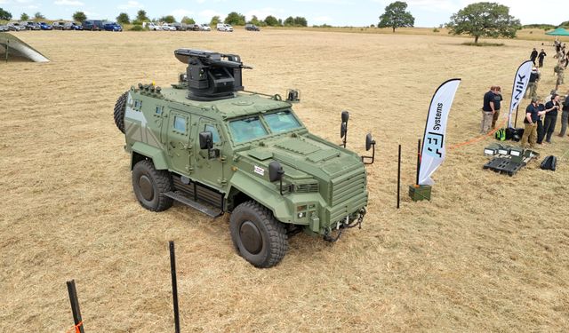 CANiK 30x113 mm orta kalibre topla Birleşik  Krallık’ta ilk kez canlı atış gerçekleştirdi