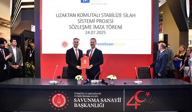 SSB ile Aselsan Konya arasında UKSS-J sözleşmesi imzalandı