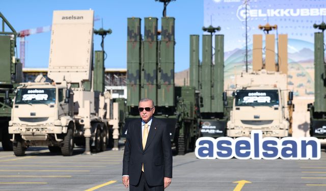 Cumhurbaşkanı Erdoğan, Çelik Kubbe Teslimat Töreni'nde konuştu.