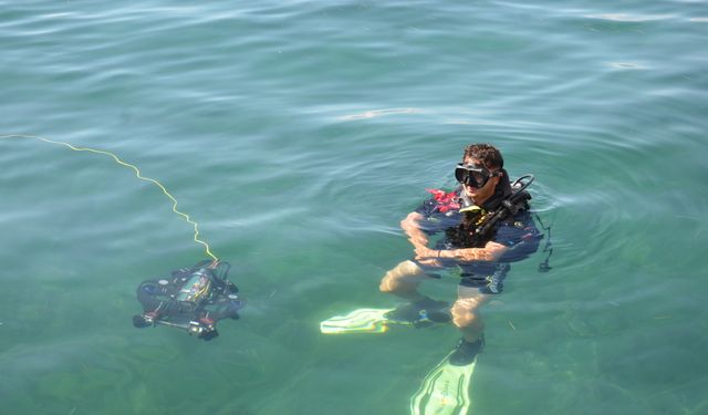 Sinop'ta geliştirilen insansız deniz aracının prototipi tanıtıldı