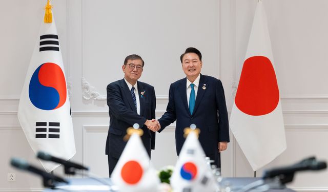 Japonya ve Güney Kore, Kuzey Kore'ye karşı işbirliğinde anlaştı