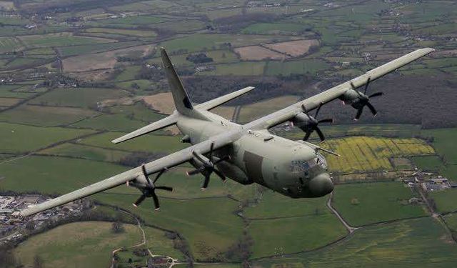 Türkiye'nin Birleşik Krallık’tan tedarik edeceği 12 adet C-130J uçağı bakımda