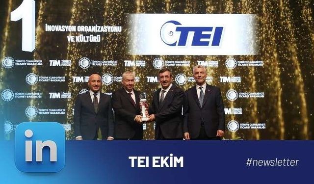 TEI Bülten Ekim sayısı yayımlandı