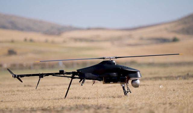 Silahlı mini insansız helikopter Türk güvenlik güçlerine hizmet verecek