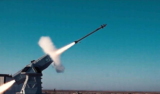 ROKETSAN tarafından geliştirilen LEVENT Hava Savunma Sistemi ilk hedefini vurdu