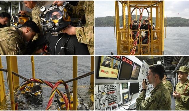 Denizaltıların 112'si "TCG Alemdar" arama-kurtarma faaliyetlerinde öncü rol oynuyor