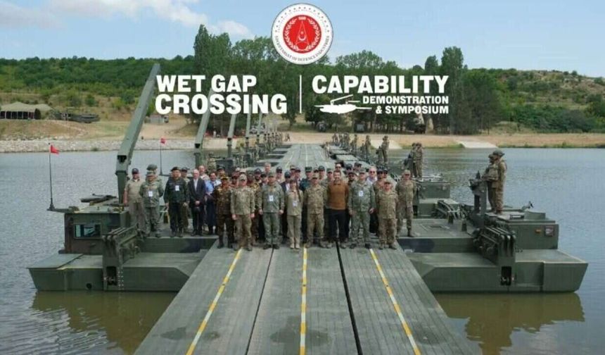 Geniş Sulu Açıklıklardan Geçiş Kabiliyet Gösterimi etkinliği Kırklareli'nde gerçekleştirildi