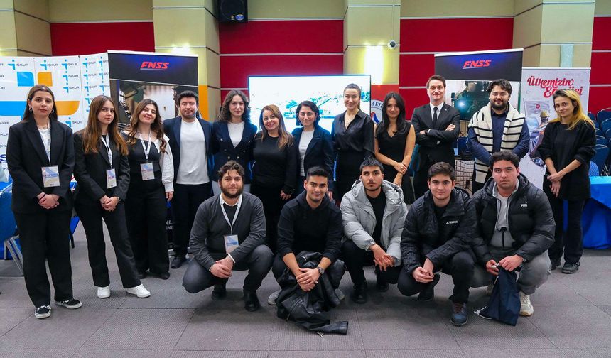 FNSS, TOBB ETÜ 2. Kariyer Fuarı’nda gençlerle bir araya geldi