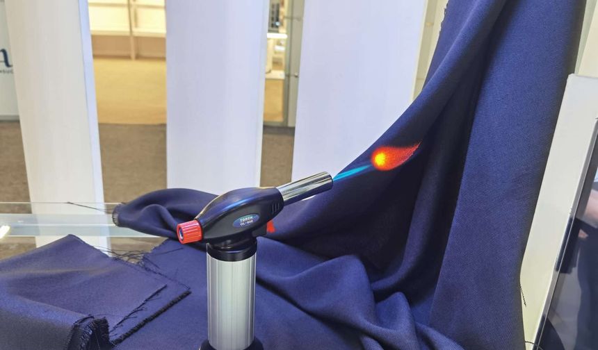 Yanmaz kumaş savunma ve güvenlik sektörlerinden ilgi görüyor