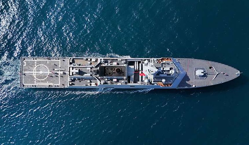 29 Eylül 2019: TCG Kınalıada, Türk Deniz Kuvvetlerine teslim edildi
