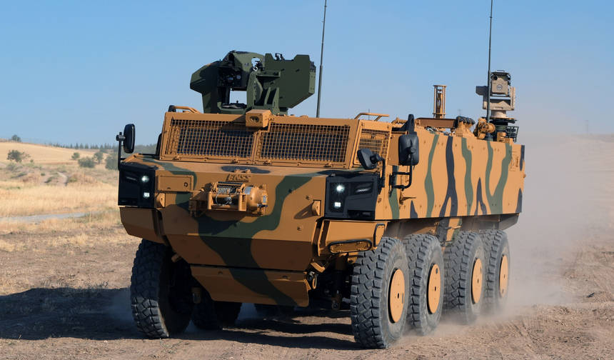 FNSS'ten TSK’ya 6x6 ve 8x8 araç teslimatı