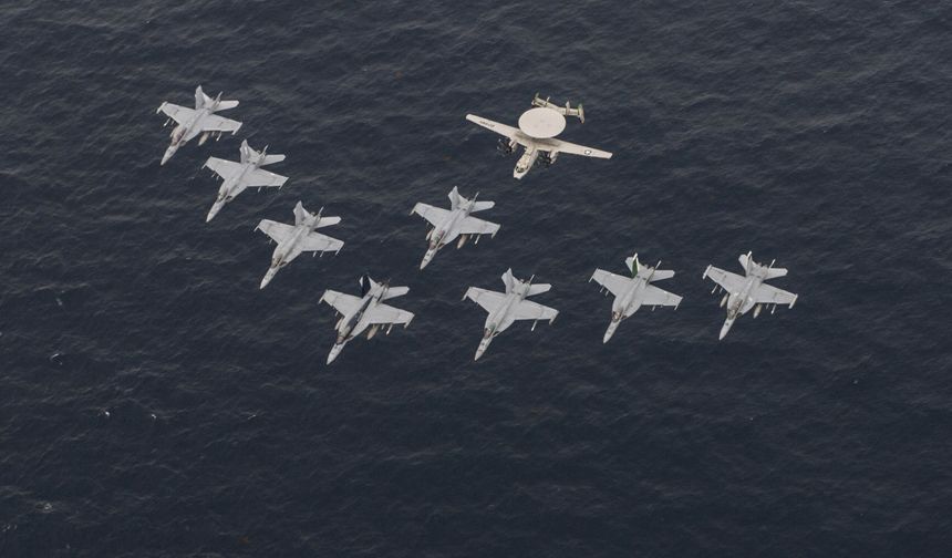 ABD, Güney Kore ve Japonya ortak hava ve deniz tatbikatı başlattı