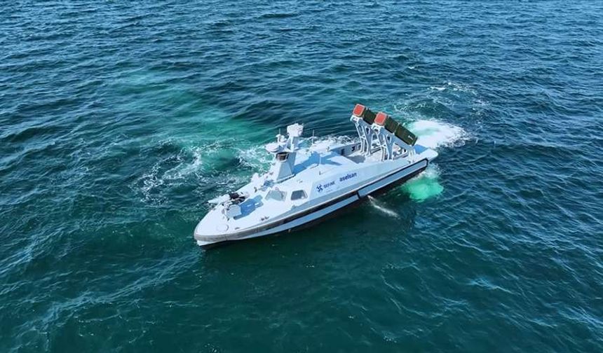 Türkiye'nin ilk SİDA'sı MARLİN, mayın harbi yeteneği kazandı